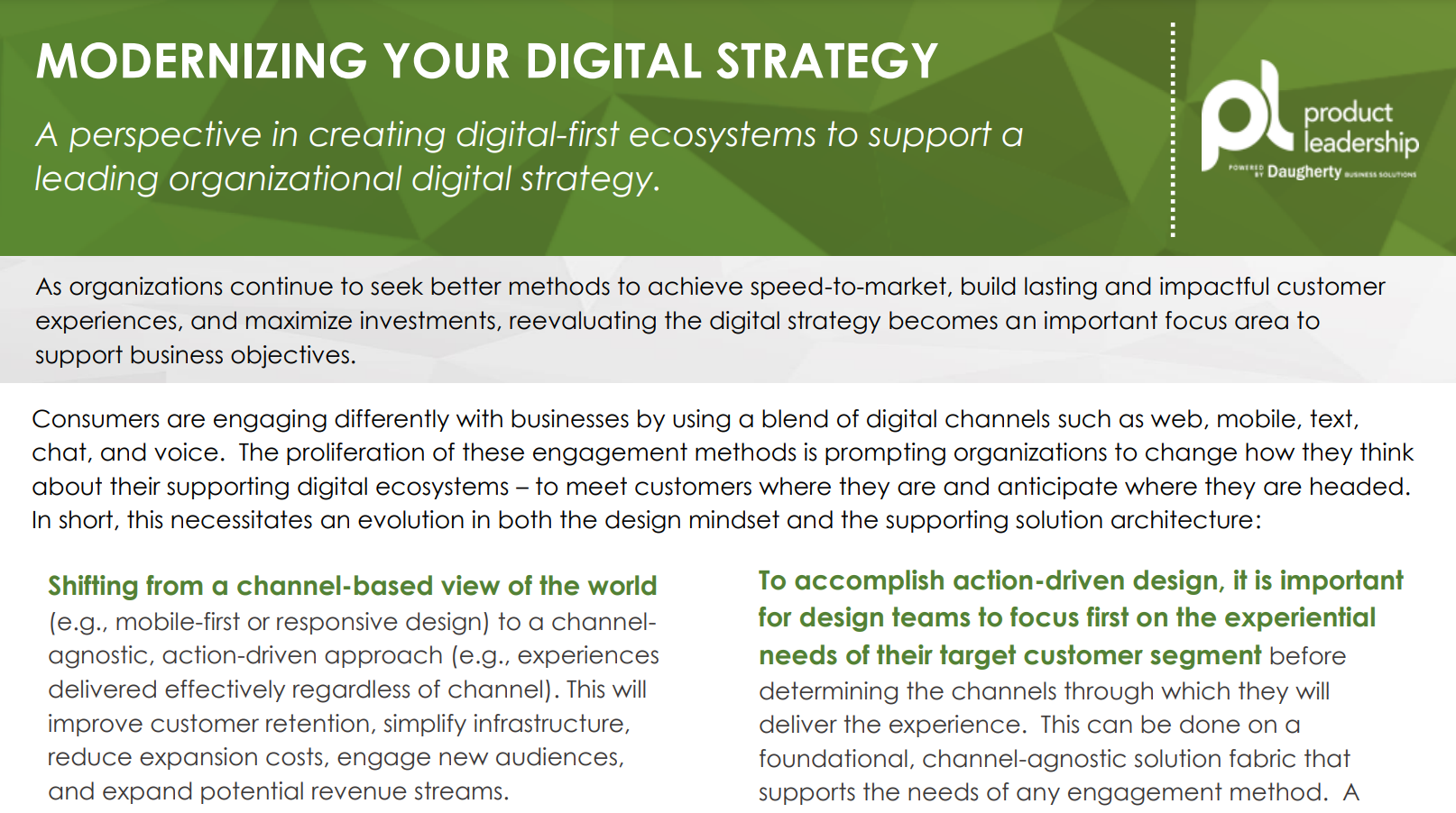 Download Digital Strategy POV